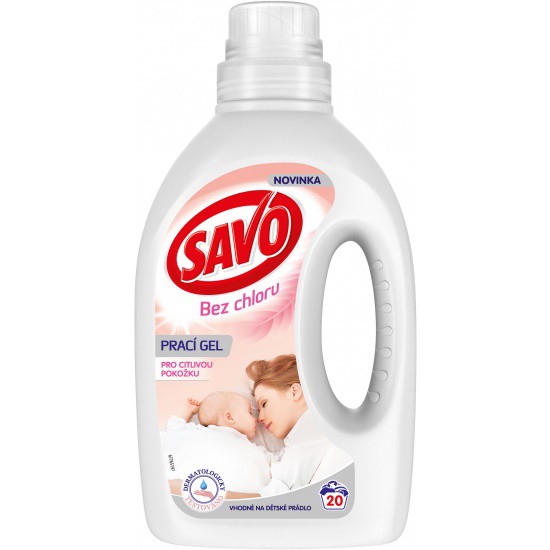 Savo gel 20dávek sensitiv | Prací prostředky - Prací gely, tablety a mýdla Savo gel 20dávek sensitiv | Prací prostředky - Prací gely, tablety a mýdla